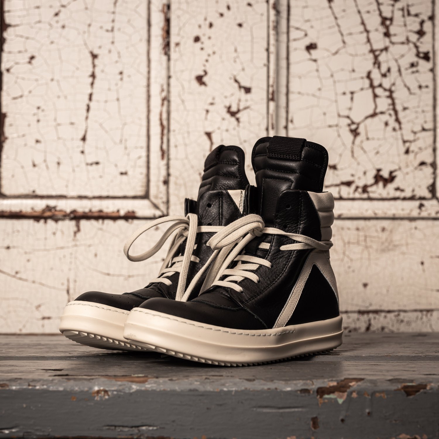 Rick owens geobasket sale clearance